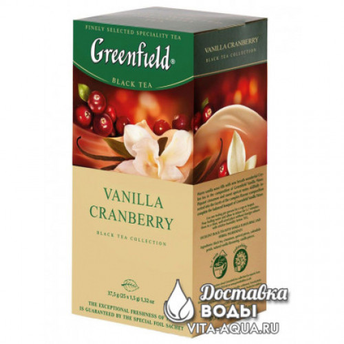 Чай Greenfield Vanilla Cranberry Чай Greenfield Vanilla Cranberry