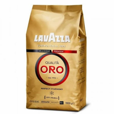 Кофе Lavazza Oro 1 кг, в зернах