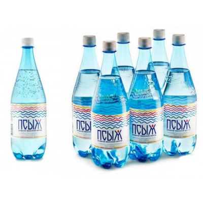 Вода ПСЫЖ 1л. ПЭТ газ