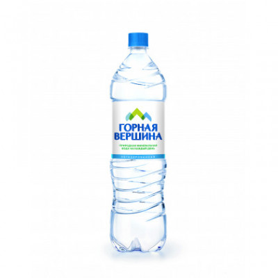 Вода Горная вершина 1,5л пластик, без газа