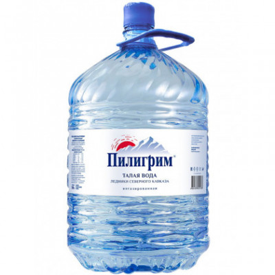 Вода Пилигрим 19 литров, одноразовая бутыль Вода Пилигрим 19 литров, одноразовая бутыль